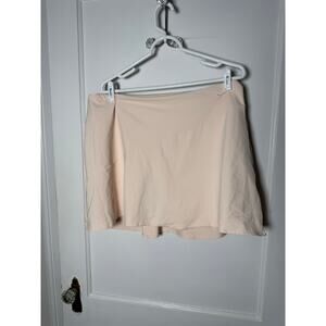 Nike Dri-fit Athletic Stretch Skirt Skort Peach Pink Short High Rise Sporty XL